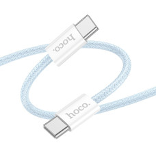 Кабель Hoco X104 Type-C – Type-C (1 м · 60W · 3A) (Blue)