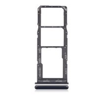 Держатель SIM-карты и карты памяти для Samsung A135 Galaxy A13 (2022) (версия на 2×SIM) (Black)