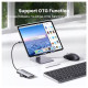 USB-хаб UGREEN CM480 Type-C (3xUSB 3.2 · 2xType-C) (Dark Gray)