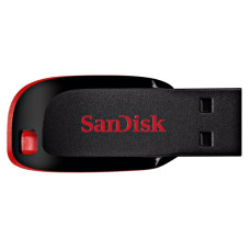 Флешка SanDisk Cruzer Blade 32GB USB 2.0 (Black/Red)