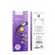 Кабель Hoco X102 3-в-1 USB-A – Lightning/Type-C/Micro-USB (1 м · 12W · 2.4A) (Black)