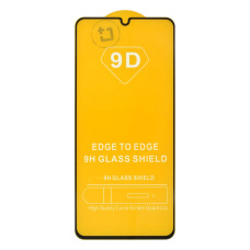 Защитное стекло в тех упаковке для Samsung A705 Galaxy A70 (2019) (Full Glue) (0.3 мм, 2.5D) (Black)