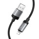 Кабель Hoco X117 Star USB-A – Lightning (1 м · 12W · 2.4A) (Black)