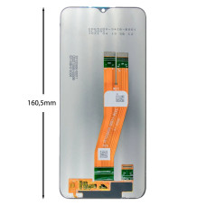 Дисплей для Samsung A025 Galaxy A02s (2021) (160,5 x 72 мм) з тачскріном (Black) (Brand Pack)