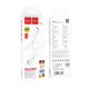 Кабель Hoco X87 Magic silicone Type-C – Type-C (1 м · 60W · 3A) (White)