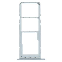 Тримач SIM-карти та карти пам’яті для Samsung A145P Galaxy A14 (2023) (2×SIM, карта пам’яті) (Silver)