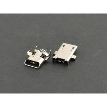 Роз'єм зарядки універсальний №24 для Asus MeMO Pad 10 (ME103K) 5 pin (4 кріплень) (контакти посередині) (Micro USB) без шлейфа