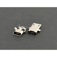Роз'єм зарядки універсальний №24 для Asus MeMO Pad 10 (ME103K) 5 pin (4 кріплень) (контакти посередині) (Micro USB) без шлейфа