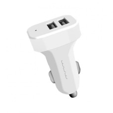 Автомобільний зарядний пристрій WUW C70 2xUSB-A (10.5W · 2.1A) (White)