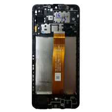 Дисплей для Samsung A032 Galaxy A03 (2021) з тачскріном в рамці (Black) (Original)