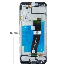 Дисплей для Samsung A035 Galaxy A03 (2022) (163 x 72 мм) с тачскрином в рамке (Black) (Original)