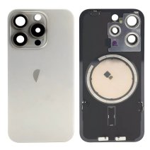 Задняя крышка для Apple iPhone 15 Pro (Grey) (Original PRC) со стеклом камеры