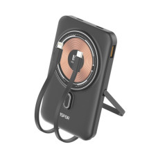 Повербанк Aspor A327 Magnetic QC+PD 37W Wireless Charger (10000 mAh) (Black)