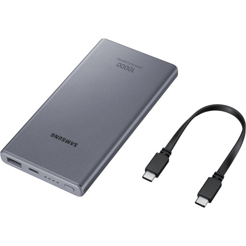 Повербанк Samsung EB-P3300 PD25W Super Fast Charger (10000 mAh) (Gray)