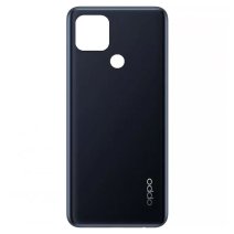Задняя крышка для Oppo A15s (Чёрная)