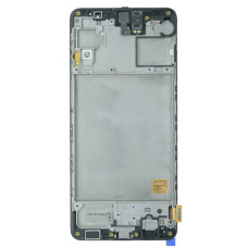 Дисплей для Samsung M317 Galaxy M31s (2020) с тачскрином в рамке (Black) (OLED) (Big size)