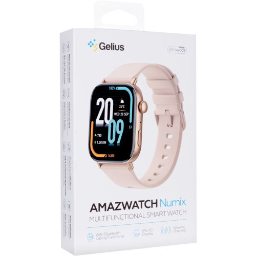 Смарт-часы Gelius Amazwatch Numix GP-SW009 (Gold)