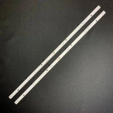 Пряма підсвітка для телевізора 32″ 303GC320064 (2 планки по 595 мм, 6 LED, лінза 15,5 мм, 3 В)