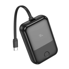 Повербанк Hoco Q33 22.5W+PD20W з кабелем Type-C (10000 mAh) (Black)