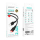 Кабель Borofone BX110 USB-A – Lightning (1 м · 12W · 2.4A) (Black)