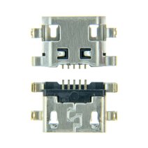 Роз'єм зарядки універсальний №37 для Lenovo A708t 5 pin (4 кріплень) (контакти посередині) (Micro USB) без шлейфа (Original PRC)