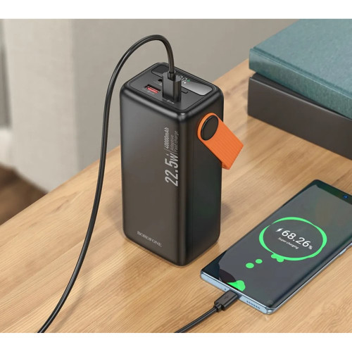 Повербанк Borofone BJ66 Magnifico 22.5W+PD20W (40000 mAh) (Black)