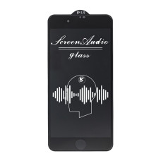 Защитное стекло Protect Audio для Apple iPhone 8 Plus (Full Glue) (0.3 мм, 2.5D) (Black)