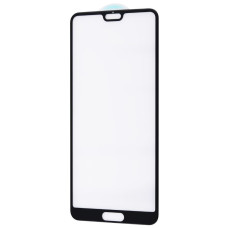 Захисне скло PRIME для Huawei P20 (Full Glue) (0.3 мм, 4D) (Black)