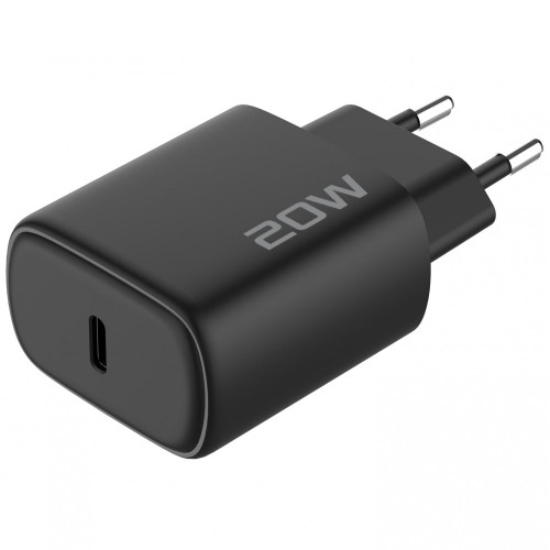 Мережевий зарядний пристрій Proove Silicone Power 2 USB-C (20W) з кабелем Type-C – Lightning (White)