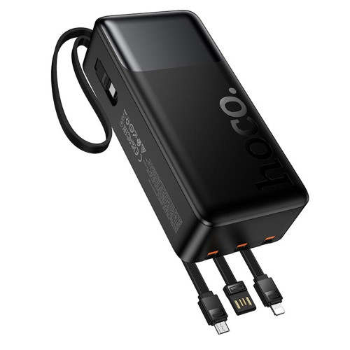 Повербанк Hoco J156B Founder PD20W+22.5W (30000 mAh) (Black)