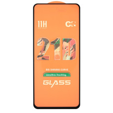 Захисне скло в тех упаковці для Samsung A715 Galaxy A71 (2020) (Full Glue) (0.3 мм, 2.5D) (Black)