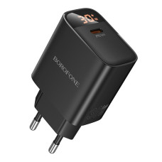 Сетевое зарядное устройство Borofone BA97A USB-C (30W) (Black)