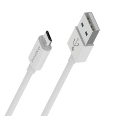 Кабель Borofone BX22 USB-A – Micro-USB (1 м · 12W · 2.4A) (White)