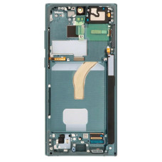 Дисплей для Samsung S908 Galaxy S22 Ultra з тачскріном в рамці (Green) (Original)