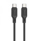 Кабель Hoco X90 Silicone to Type-C – Type-C PD (1 м · 60W · 3A) (Black)