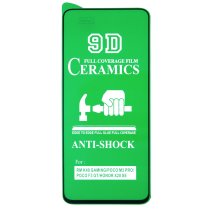 Защитная пленка Ceramic для Xiaomi Mi 11 Lite (4G) (Full Glue) (Black)