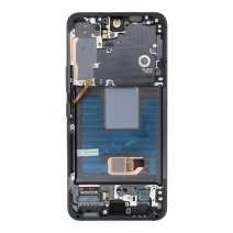 Дисплей для Samsung S901 Galaxy S22 з тачскріном в рамці (Black) (OLED) (Big size)