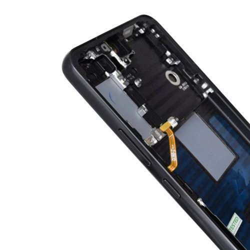 Дисплей для Samsung S901 Galaxy S22 з тачскріном в рамці (Black) (OLED) (Big size)