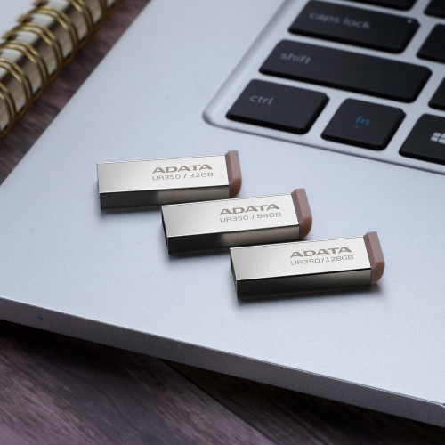 Флешка ADATA UR 350 64GB USB 3.2 (Silver)