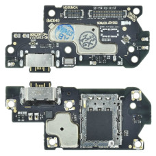 Нижняя плата для Xiaomi Redmi Note 12 Pro+ с разъемом зарядки и микрофоном (Original PRC)