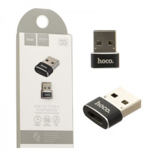 Переходник Hoco UA6 USB-A – Type-C (Black)