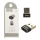 Переходник Hoco UA6 USB-A – Type-C (Black)