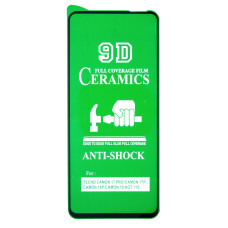 Защитная пленка Ceramic для Infinix Note 12i (Full Glue) (Black)