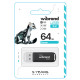 Флешка Wibrand Marten 64GB USB 3.2 Gen 1 (Black)