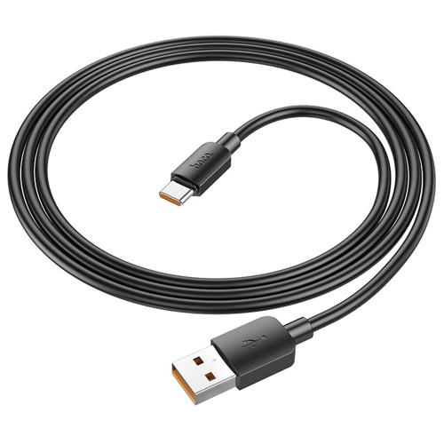 Кабель Hoco X96 USB-A – Type-C (0.25 м · 100W · 5A) (Black)