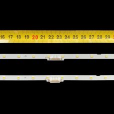 Бокова підсвітка для телевізора Samsung 40″ DO-CDM-S231 (L+R, 2 планки по 435 мм, 23 LED 3x3 мм, 6 В)