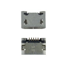 Роз'єм зарядки універсальний №05 для Sigma Comfort 50 CF113 5 pin (4 кріплень) (контакти знизу) (Micro USB) без шлейфа (version E)