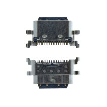 Роз'єм зарядки для ZTE Blade A7S (2020) 16 pin (4 кріплень) (контакти посередині) (Type-C)