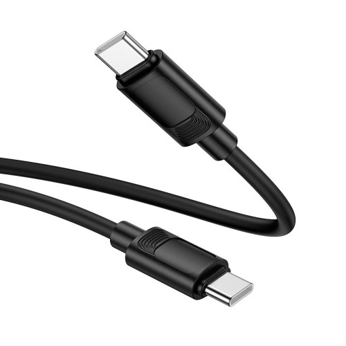 Кабель Hoco X122 Type-C – Type-C (1 м · 60W · 3A) (Black)