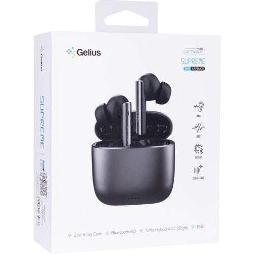Наушники Bluetooth Gelius Supreme GP-TWS049 (Gray)
